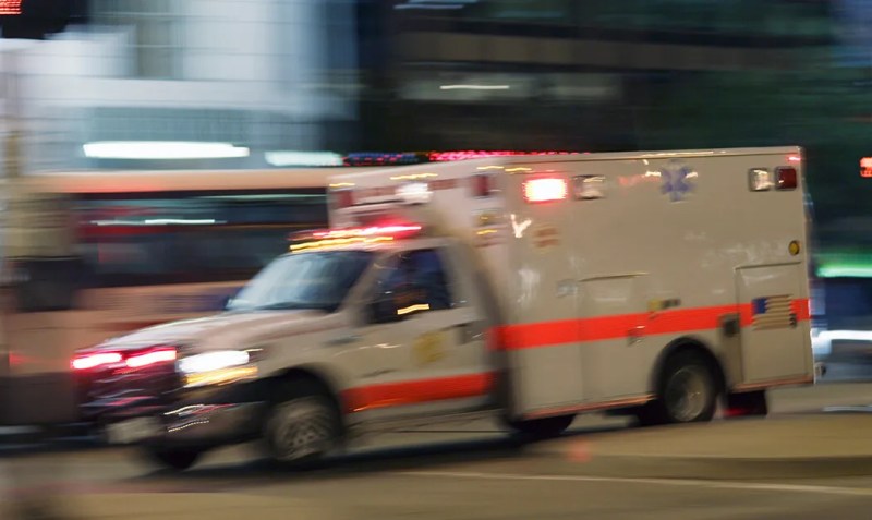 speeding ambulance