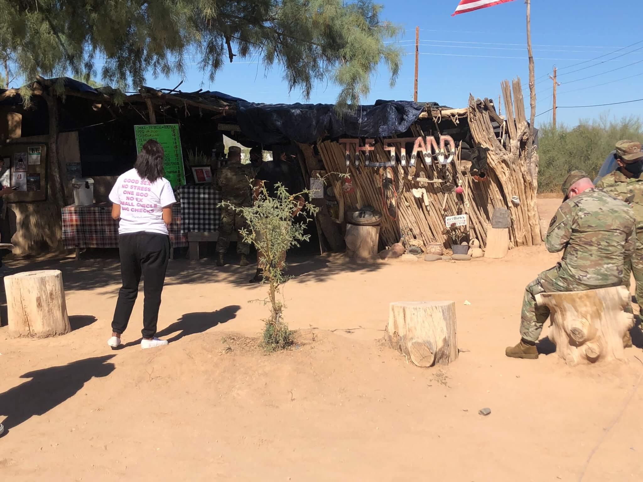 outside of The Stand