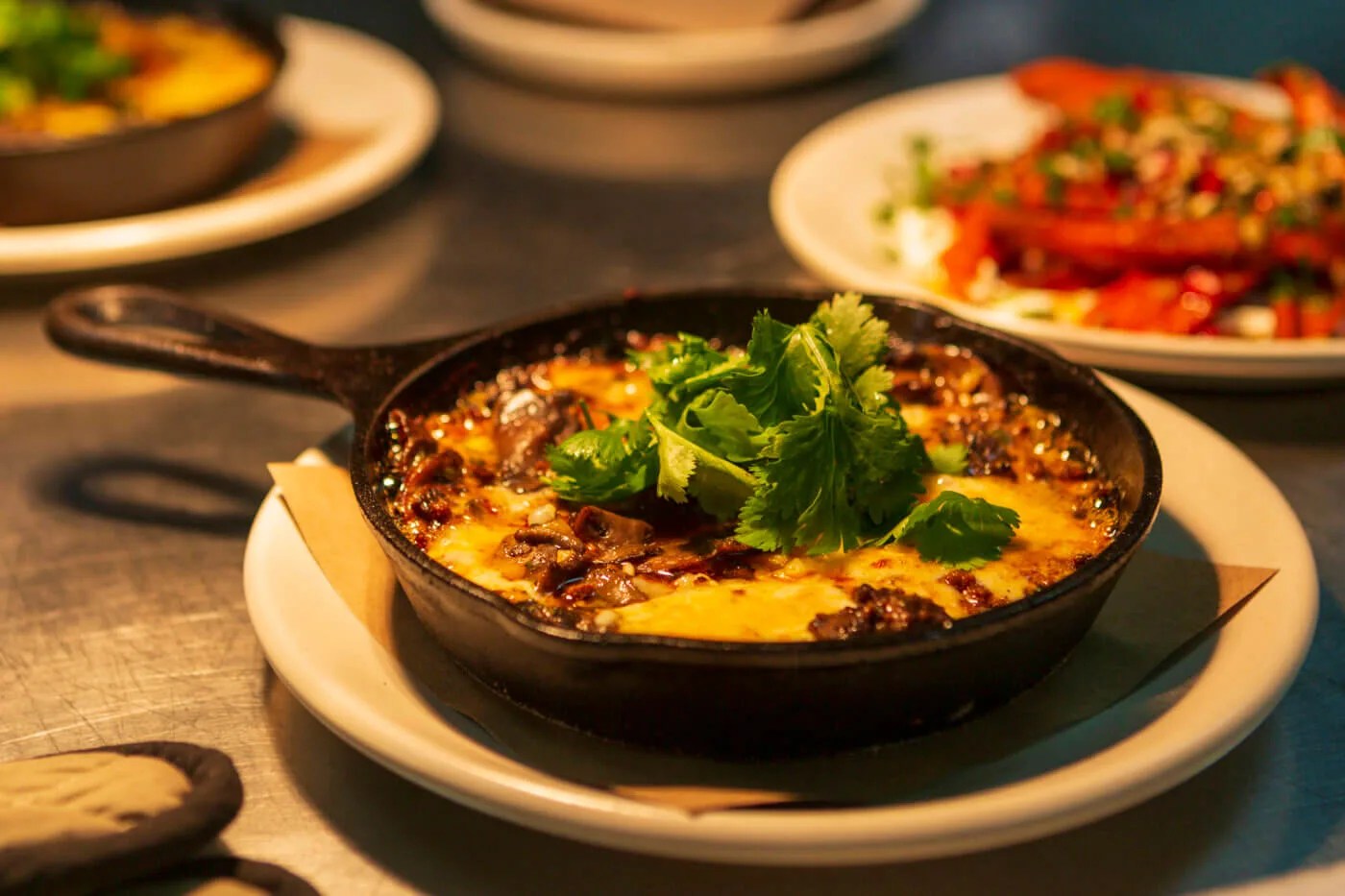 Array of dishes at Tito & Pep restaurant in Tucson