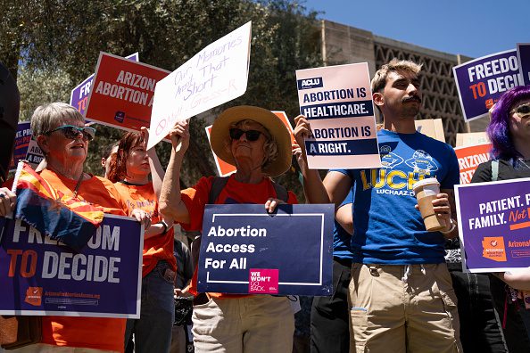 Abortion ban protest in Arizona