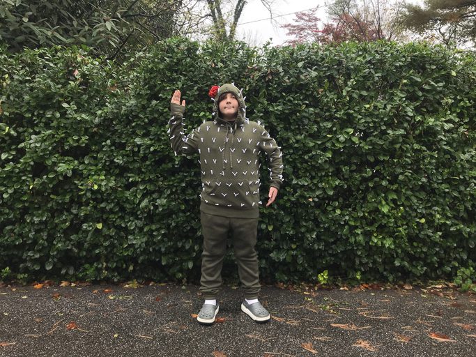 A perfect Arizona Halloween costume: a cactus