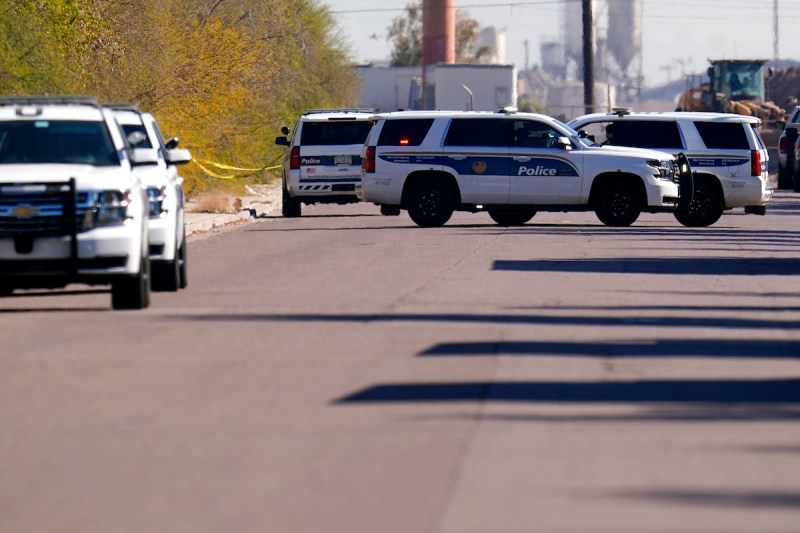 Phoenix Police Department vehicles