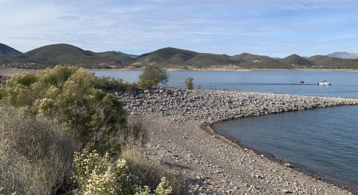 Lake Pleasant during the day