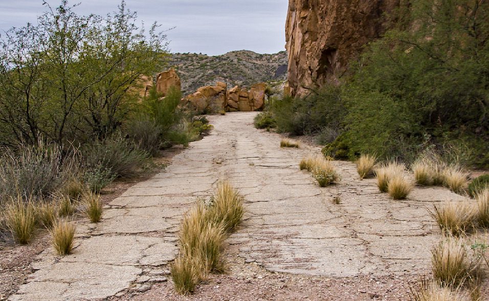 A view of Queen Creek Claypool Tunnel