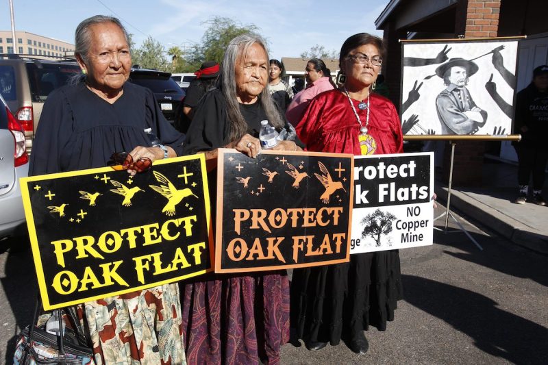 Audrey Johnson (left), Dolores Jordan (center) and Sandra Rambler