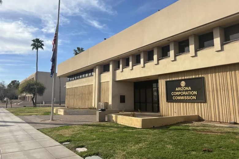 exterior of Arizona Corporation Commission building